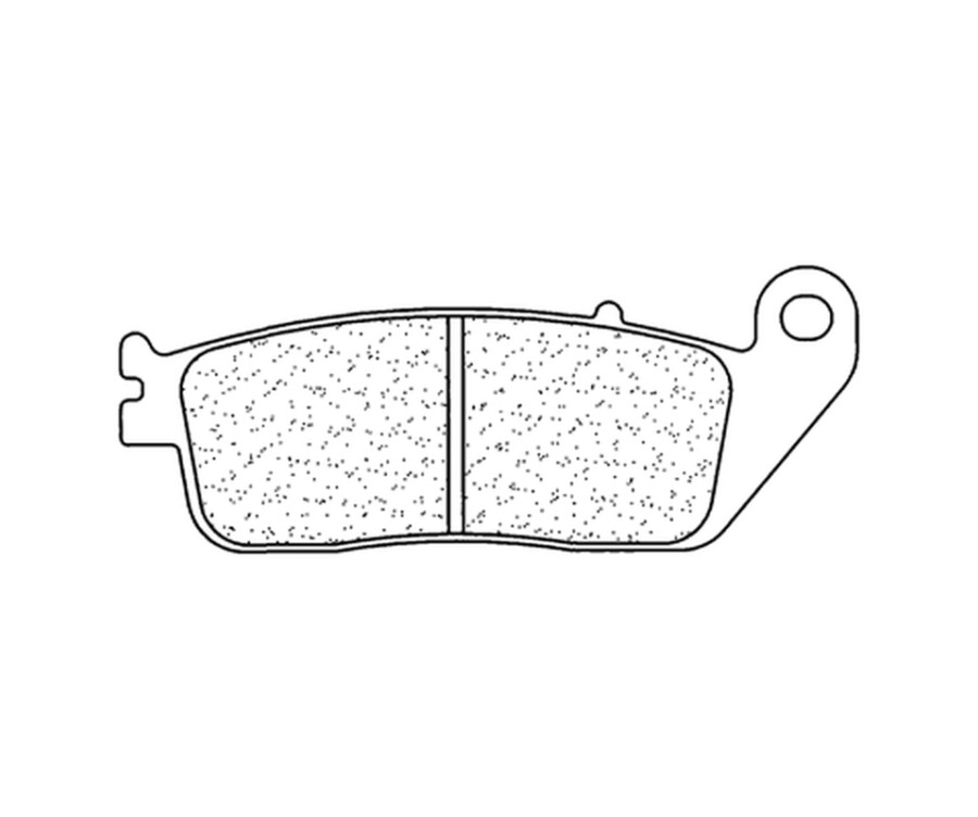 Plaquettes de frein CL BRAKES route métal fritté - 2313A3+ - 1034886