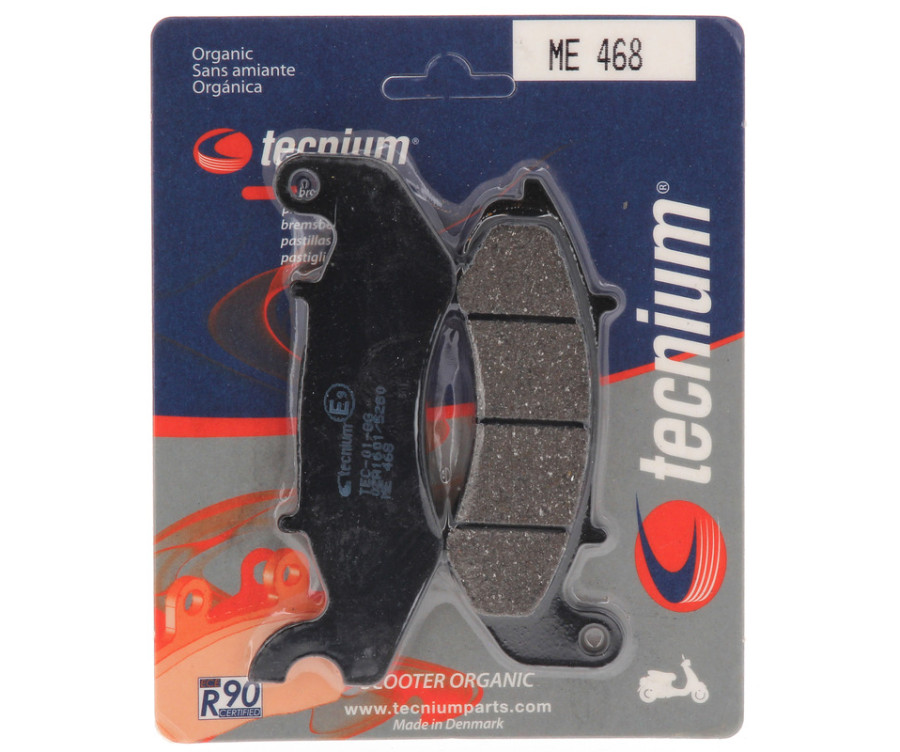 Plaquettes de frein TECNIUM scooter organique - ME468 - 1121495