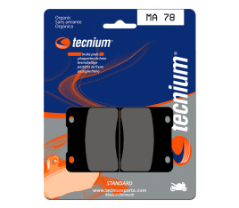 Plaquettes de frein TECNIUM route organique - MA78 - 1022546