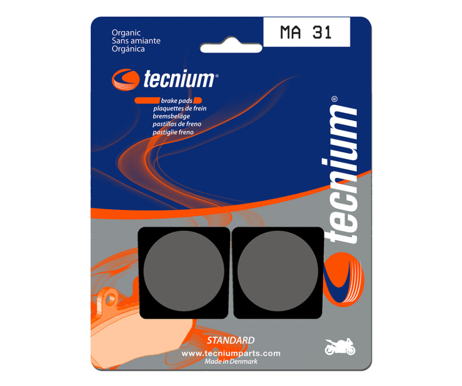 Plaquettes de frein TECNIUM route organique - MA31 - 1022473