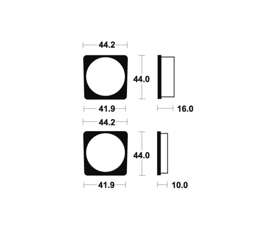 Plaquettes de frein TECNIUM route organique - MA31 - 1022473