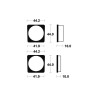 Plaquettes de frein TECNIUM route organique - MA31 - 1022473