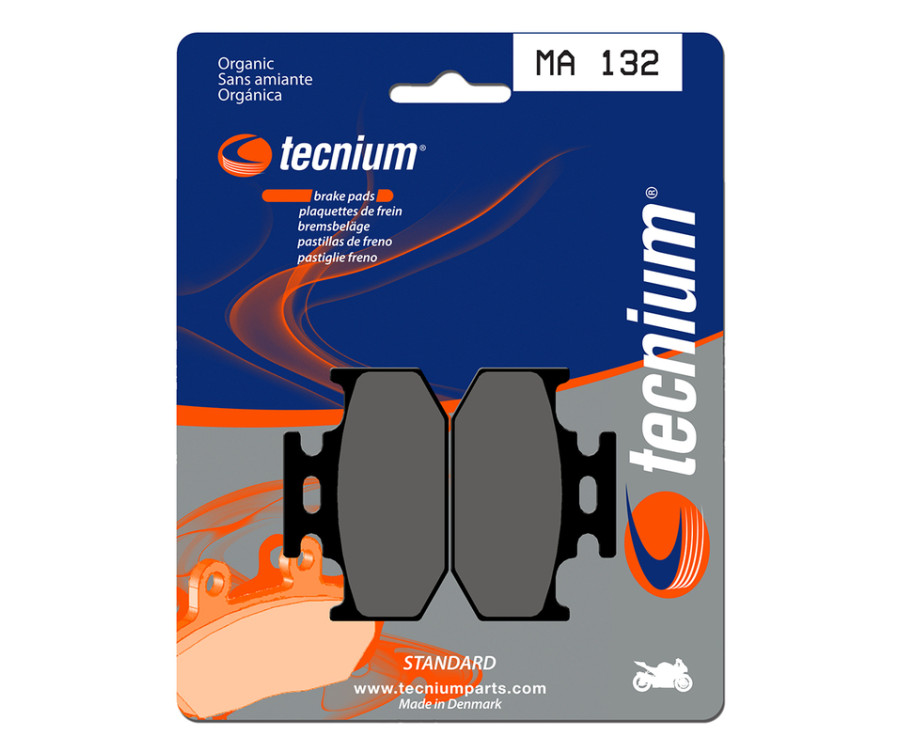 Plaquettes de frein TECNIUM route organique - MA132 - 1022354