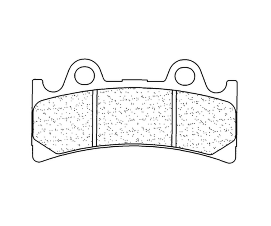 Plaquettes de frein CL BRAKES route métal fritté - 2254A3+ - 1034804