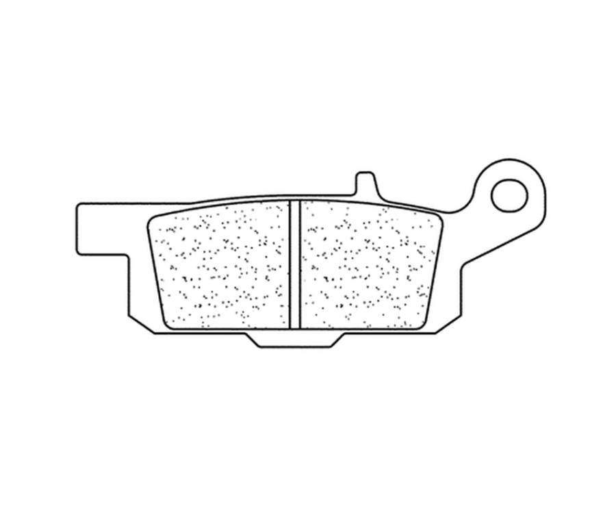 Plaquettes de frein CL BRAKES Quad métal fritté - 1195ATV1 - 1034751