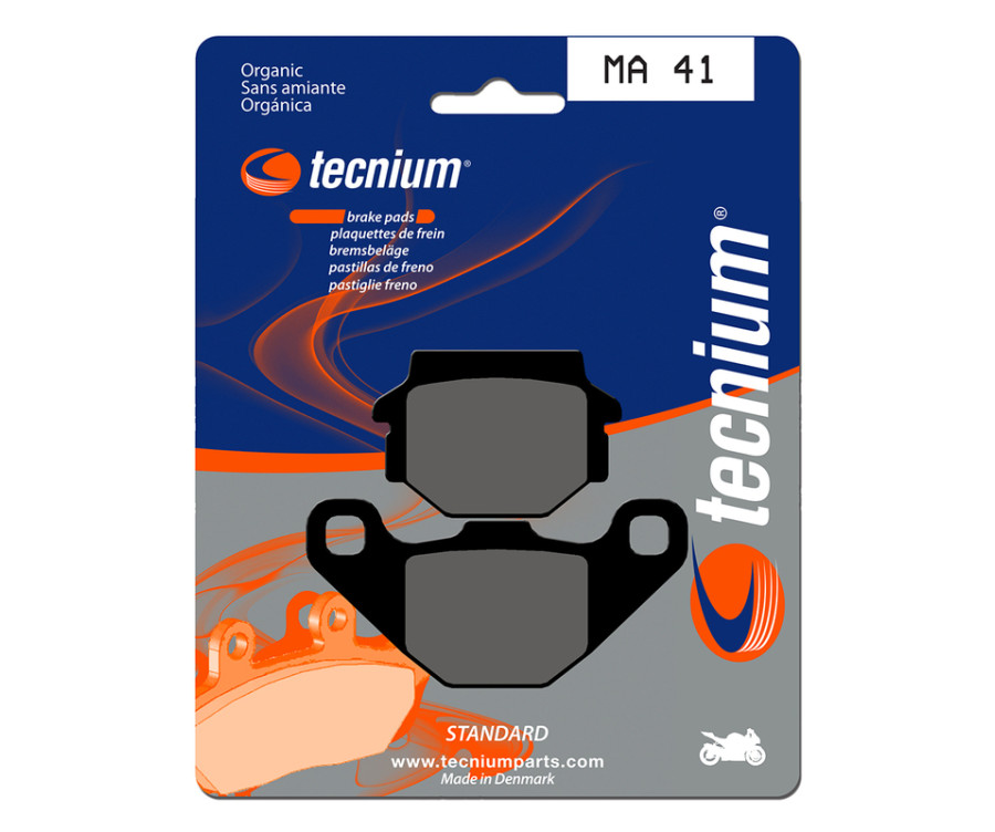 Plaquettes de frein TECNIUM route organique - MA41 - 1022507
