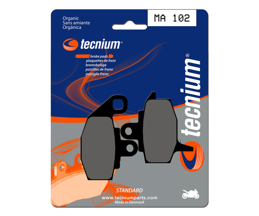 Plaquettes de frein TECNIUM route organique - MA102 - 1022327