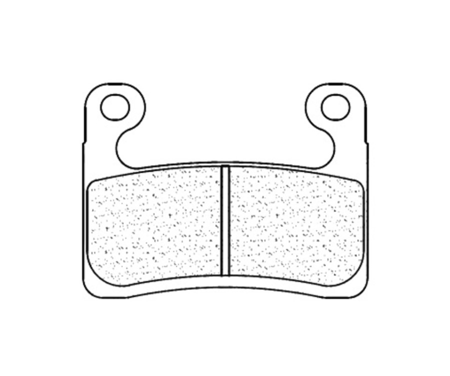 Plaquettes de frein CL BRAKES route métal fritté - 1257A3+ - 1034775