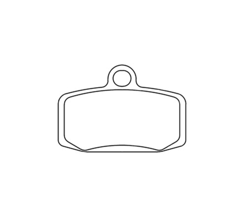 Plaquettes de frein CL BRAKES Off-Road métal fritté - 1228MX10 - 1048274