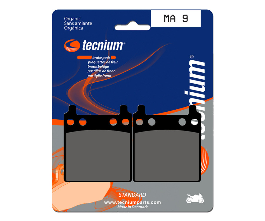 Plaquettes de frein TECNIUM route organique - MA9 - 1022559