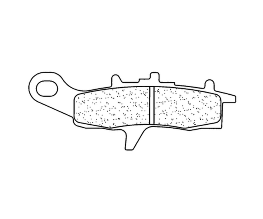 Plaquettes de frein CL BRAKES Quad métal fritté - 1141ATV1 - 1034705