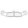 Plaquettes de frein CL BRAKES Quad métal fritté - 1141ATV1 - 1034705