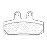 Plaquettes de frein CL BRAKES Maxi Scooter métal fritté - 3021MSC - 1035100