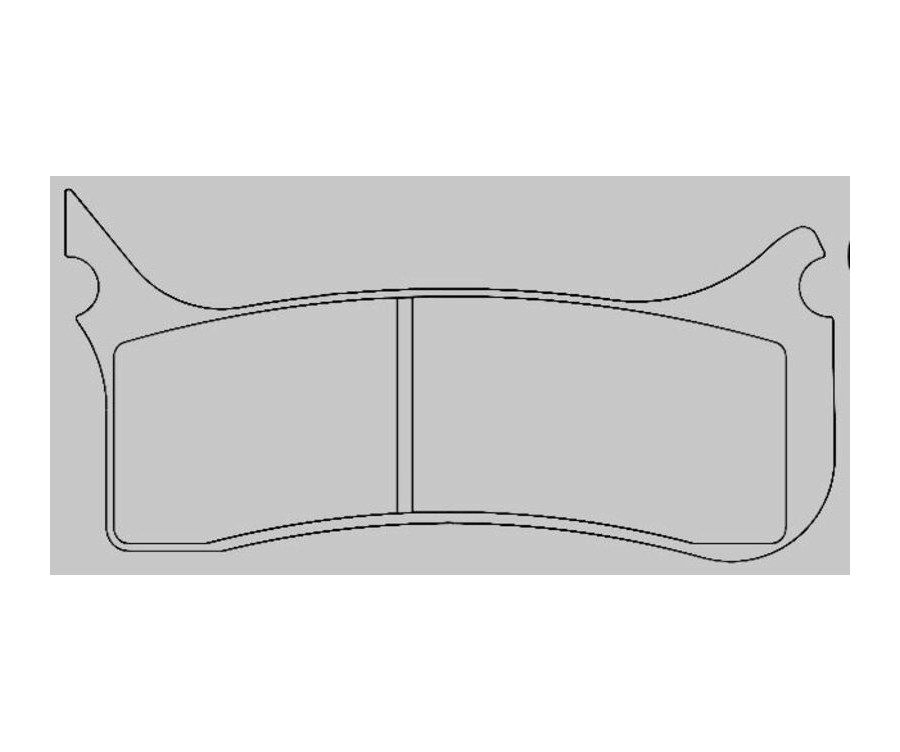 Plaquettes de frein BERINGER Racing métal fritté - KIT1100R8 - 1026097