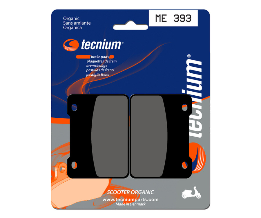 Plaquettes de frein TECNIUM Scooter organique - ME393 - 1022700