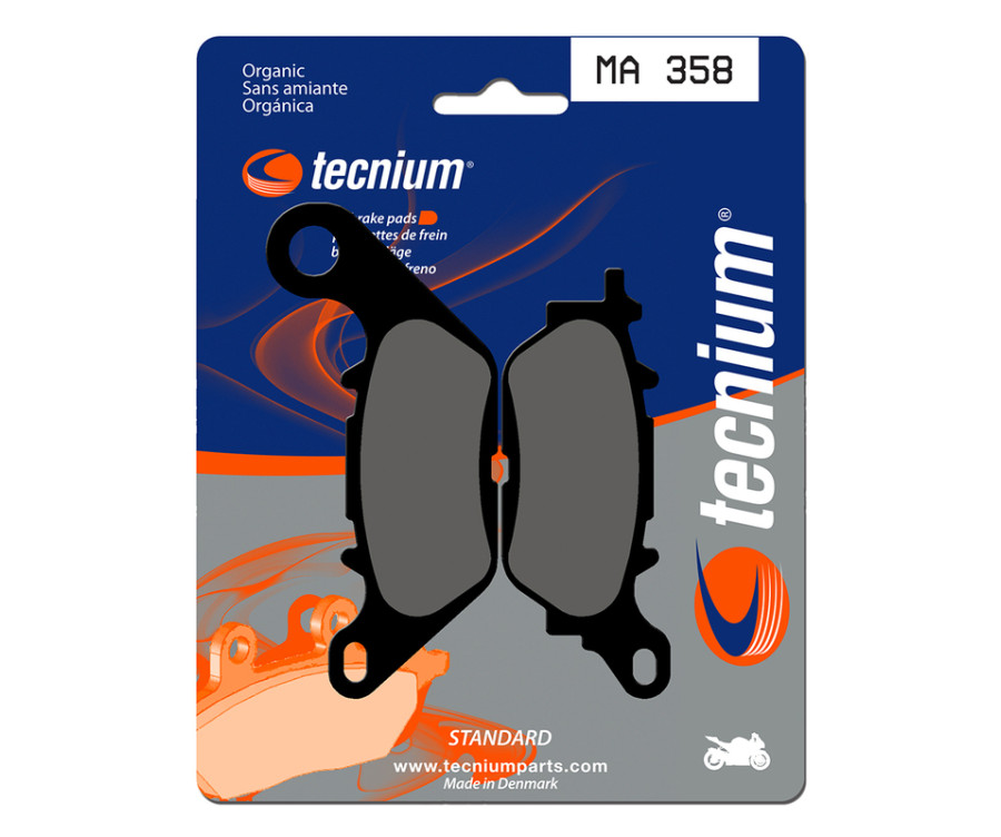 Plaquettes de frein TECNIUM route organique - MA358 - 1022490