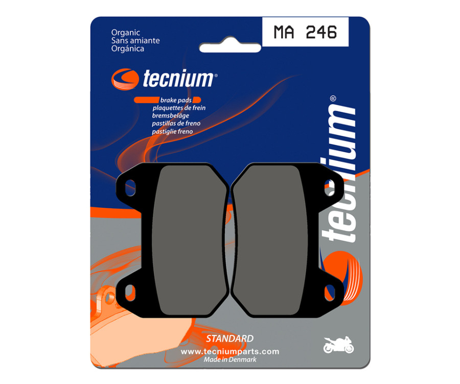 Plaquettes de frein TECNIUM route organique - MA246 - 1022440