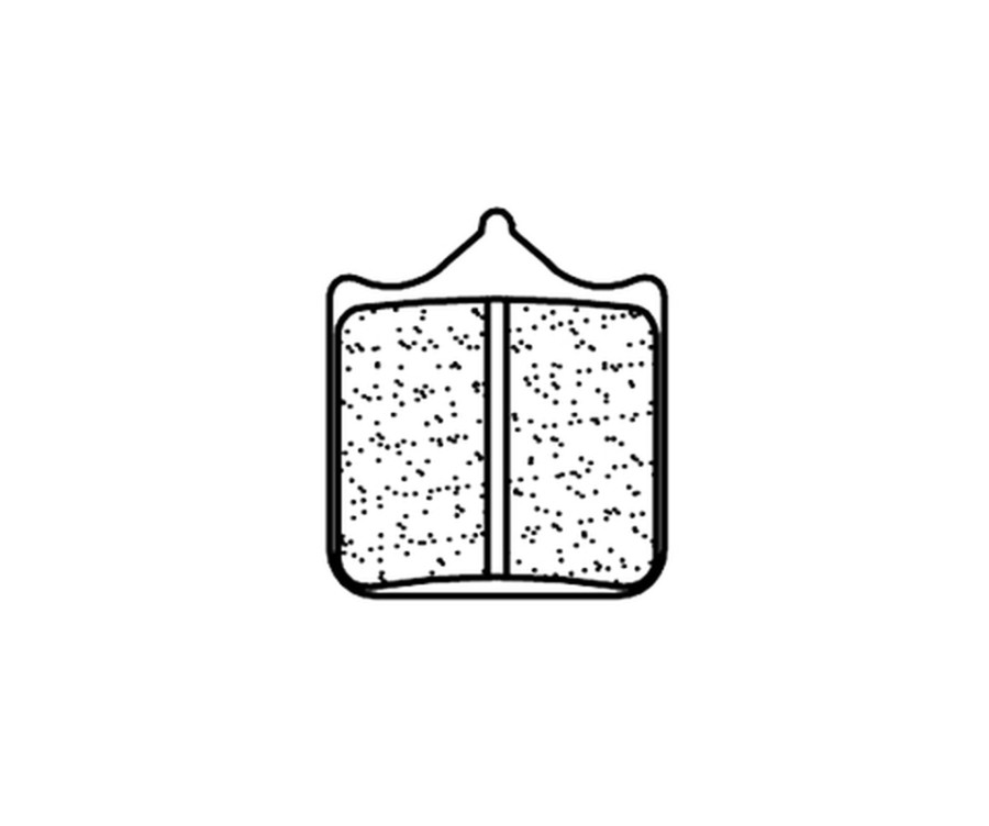 Plaquettes de frein CL BRAKES route métal fritté - 1207XBK5 - 1034755