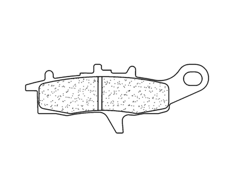 Plaquettes de frein CL BRAKES Quad métal fritté - 1142ATV1 - 1034706