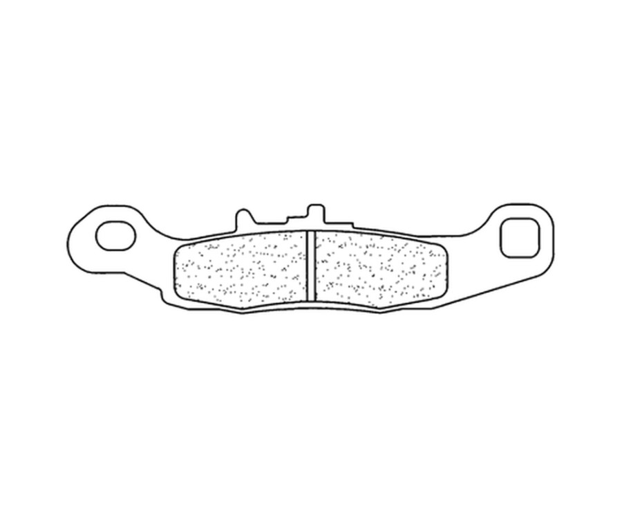 Plaquettes de frein CL BRAKES Quad métal fritté - 1142ATV1 - 1034706