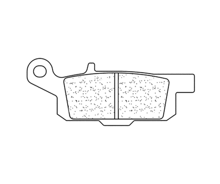Plaquettes de frein CL BRAKES Quad métal fritté - 1192ATV1 - 1034748