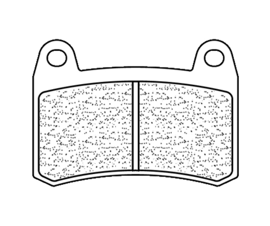 Plaquettes de frein CL BRAKES route métal fritté - 1274A3+ - 1122786