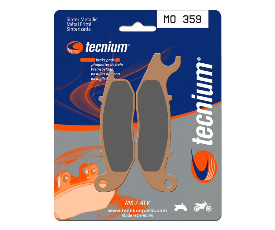 Plaquettes de frein TECNIUM MX/Quad métal fritté - MO359 - 1022894