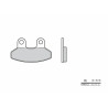 Plaquettes de frein BREMBO Scooter carbone céramique - 07062 - 1035706