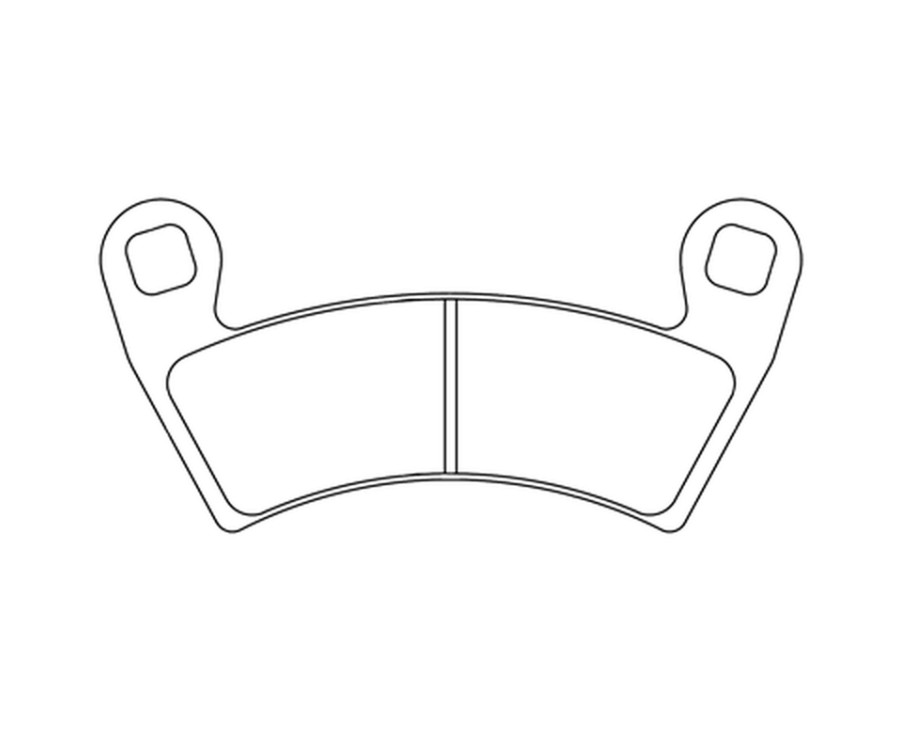Plaquettes de frein CL BRAKES Quad métal fritté - 1229ATV1 - 1048275