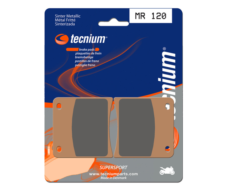 Plaquettes de frein TECNIUM Performance métal fritté - MR120 - 1023036