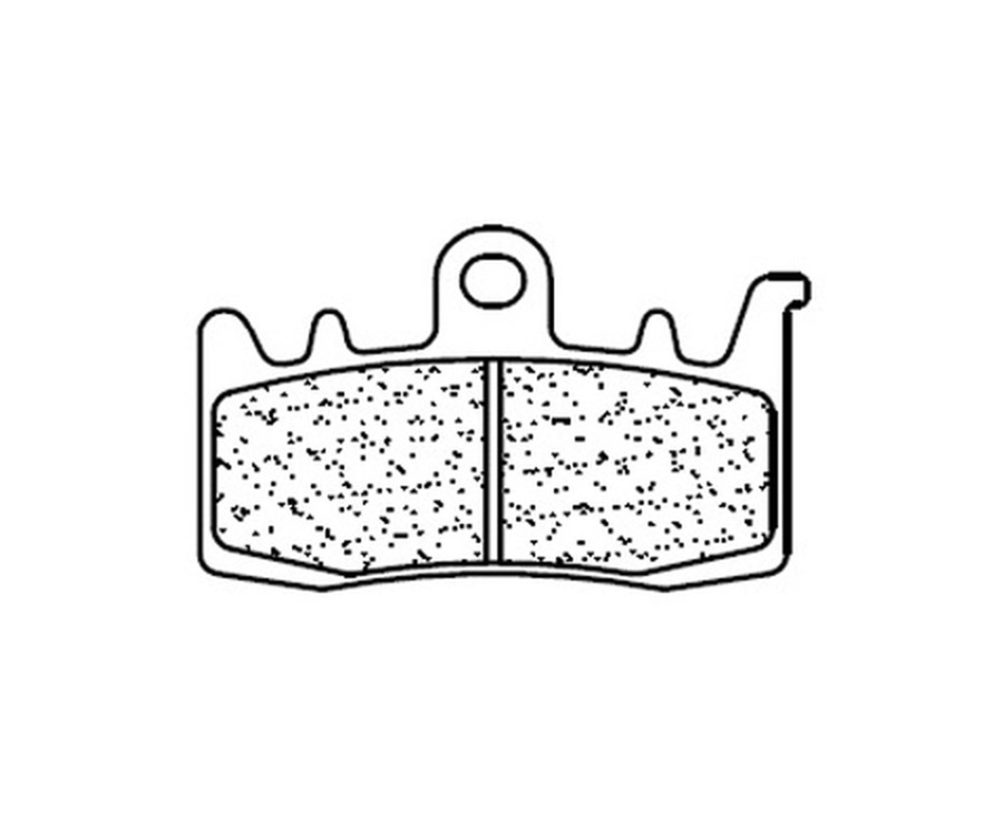 Plaquettes de frein CL BRAKES route métal fritté - 1232A3+ - 1034769