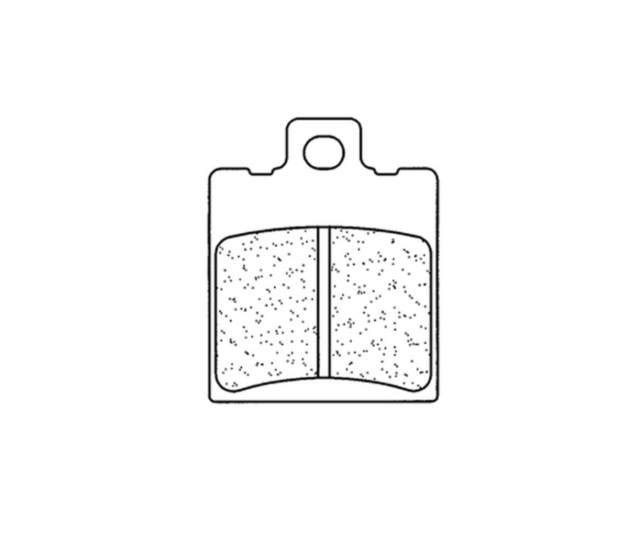 Plaquettes de frein CL BRAKES Route métal fritté - 1167RX3 - 1034730
