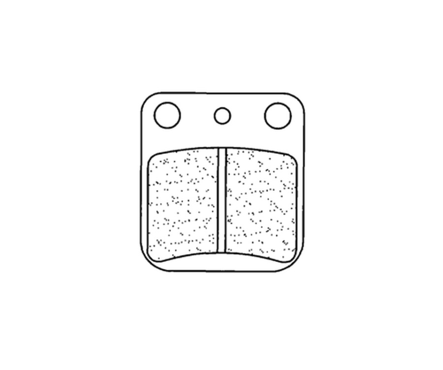 Plaquettes de frein CL BRAKES route métal fritté - 2408S4 - 1034983