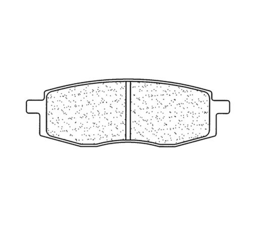 Plaquettes de frein CL BRAKES Off-Road métal fritté - 2792MX10 - 1035032