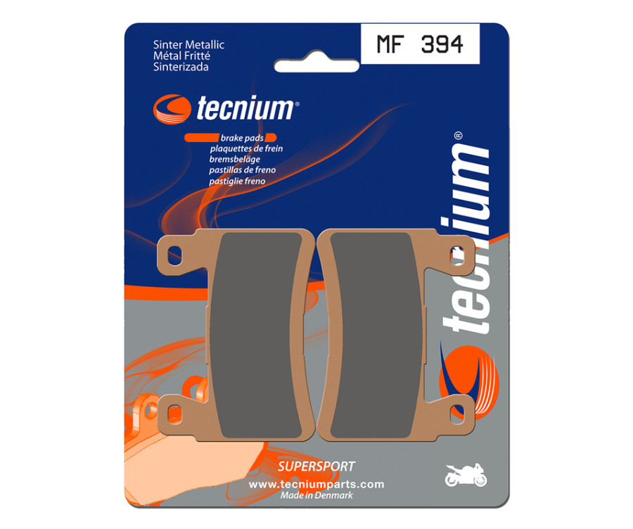 Plaquettes de frein TECNIUM Performance métal fritté - MF394 - 1022788