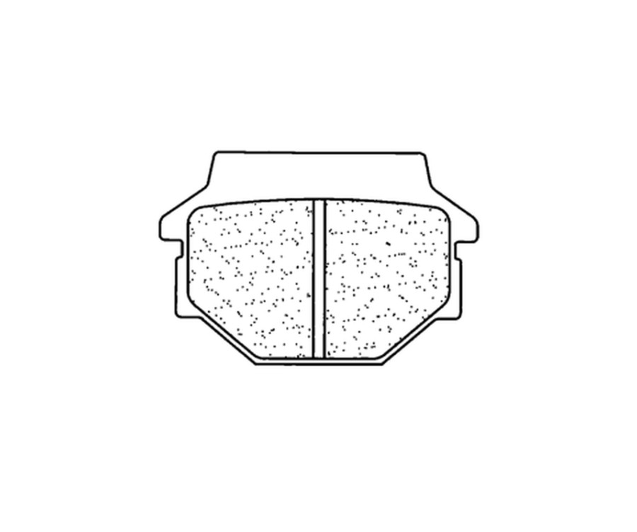 Plaquettes de frein CL BRAKES route métal fritté - 2306S4 - 1034877