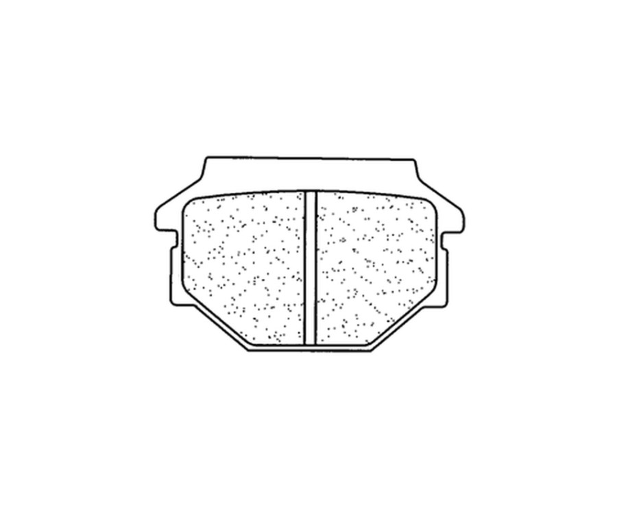 Plaquettes de frein CL BRAKES Route métal fritté - 2472RX3 - 1034998