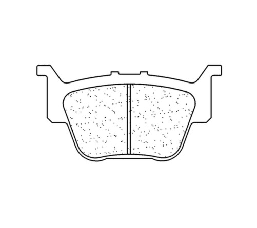 Plaquettes de frein CL BRAKES Quad métal fritté - 1140ATV1