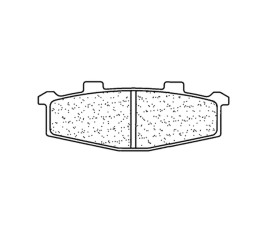Plaquettes de frein CL BRAKES route métal fritté - 2389A3+ - 1034951