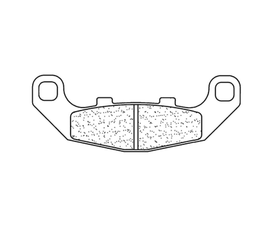 Plaquettes de frein CL BRAKES route métal fritté - 2389A3+ - 1034951