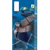 Plaquettes de frein CL BRAKES route métal fritté - 2382A3+ - 1034933