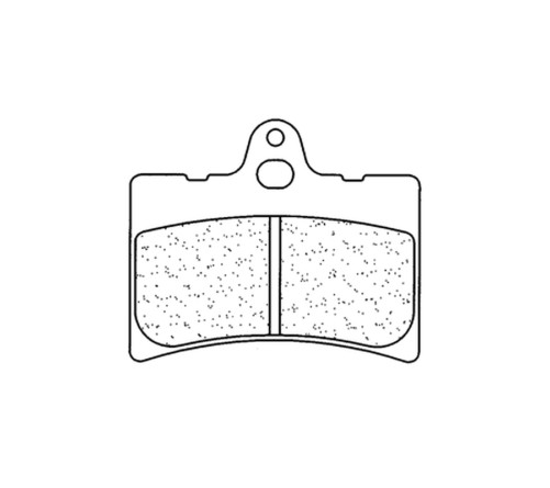 Plaquettes de frein CL BRAKES Off-Road métal fritté - 2601MX10 - 1035010
