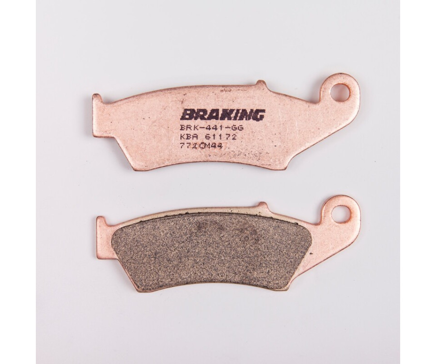 Plaquettes de frein BRAKING Off-Road/Quad métal fritté - 772CM44 - 1043279