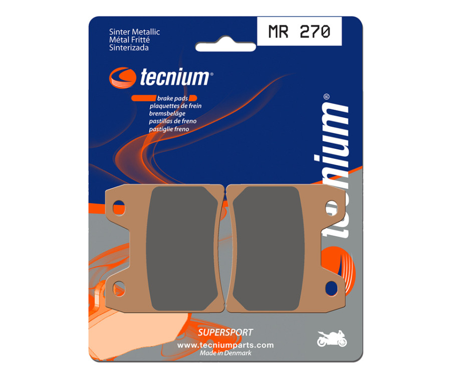 Plaquettes de frein TECNIUM Performance métal fritté - MR270 - 1023070