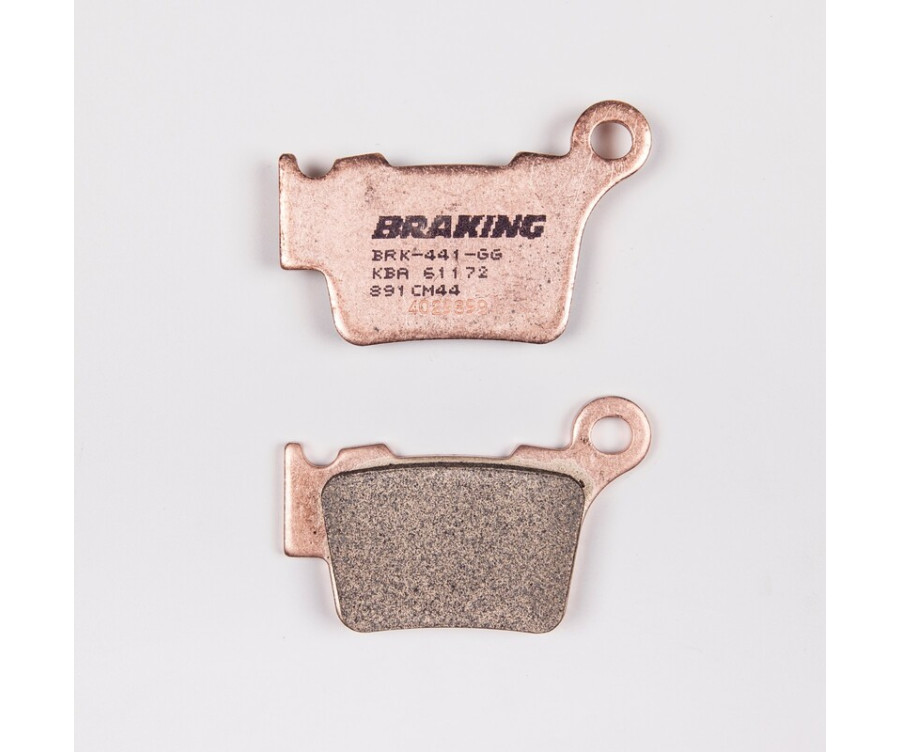Plaquettes de frein BRAKING Off-Road/Quad métal fritté - 891CM44 - 1043293