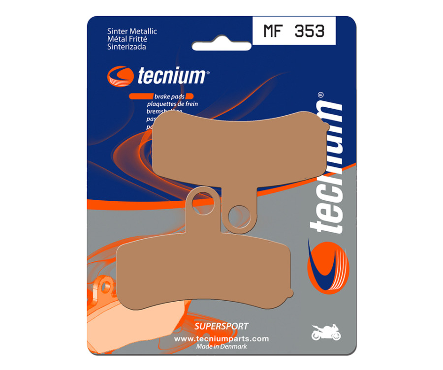 Plaquettes de frein TECNIUM Performance métal fritté - MF353 - 1022781