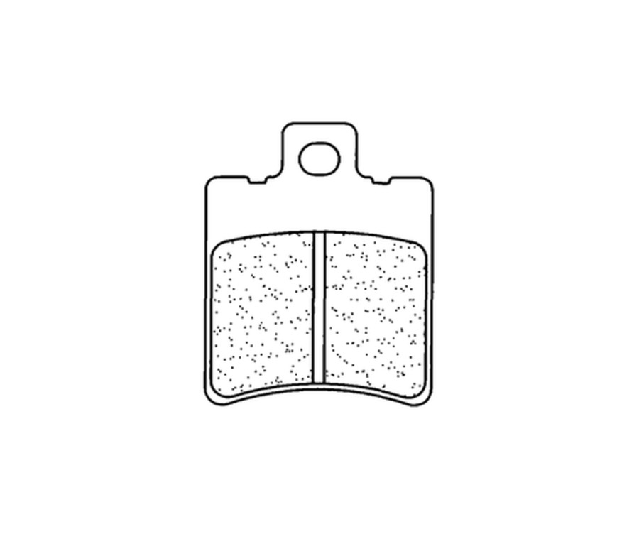 Plaquettes de frein CL BRAKES route métal fritté - 2307XBK5 - 1034879