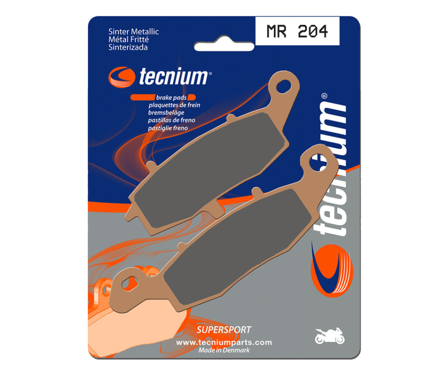 Plaquettes de frein TECNIUM Performance métal fritté - MR204 - 1023055