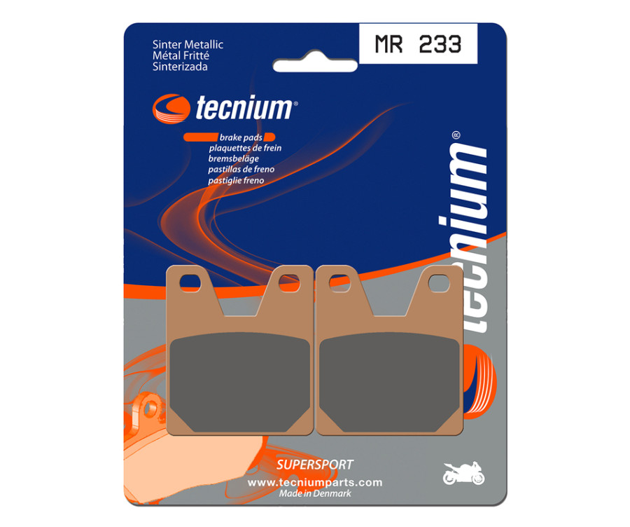 Plaquettes de frein TECNIUM Performance métal fritté - MR233 - 1023061