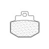 Plaquettes de frein CL BRAKES Maxi Scooter métal fritté - 3054MSC - 1035133